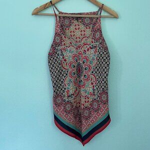 Heartsoul tank top, flowy, size Medium, multicolor‎